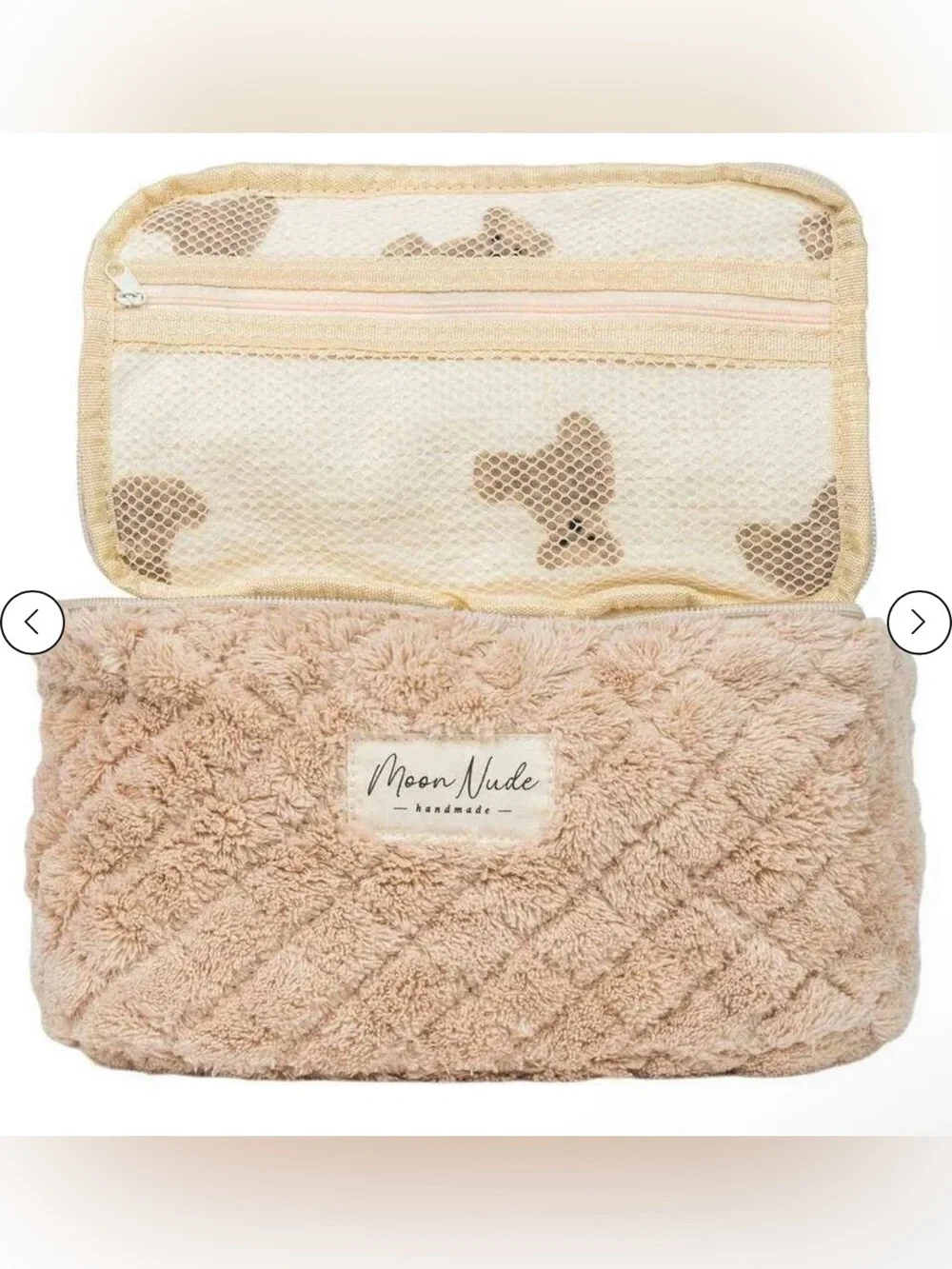 Moon Nude Teddy Makeup Bags